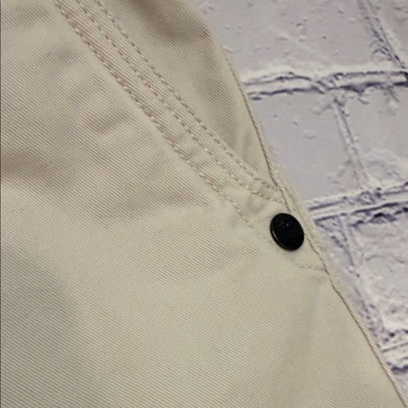 Timberland 100% Cotton Wide Leg Men's Cream Pants 36x30 - Picture 3 of 11